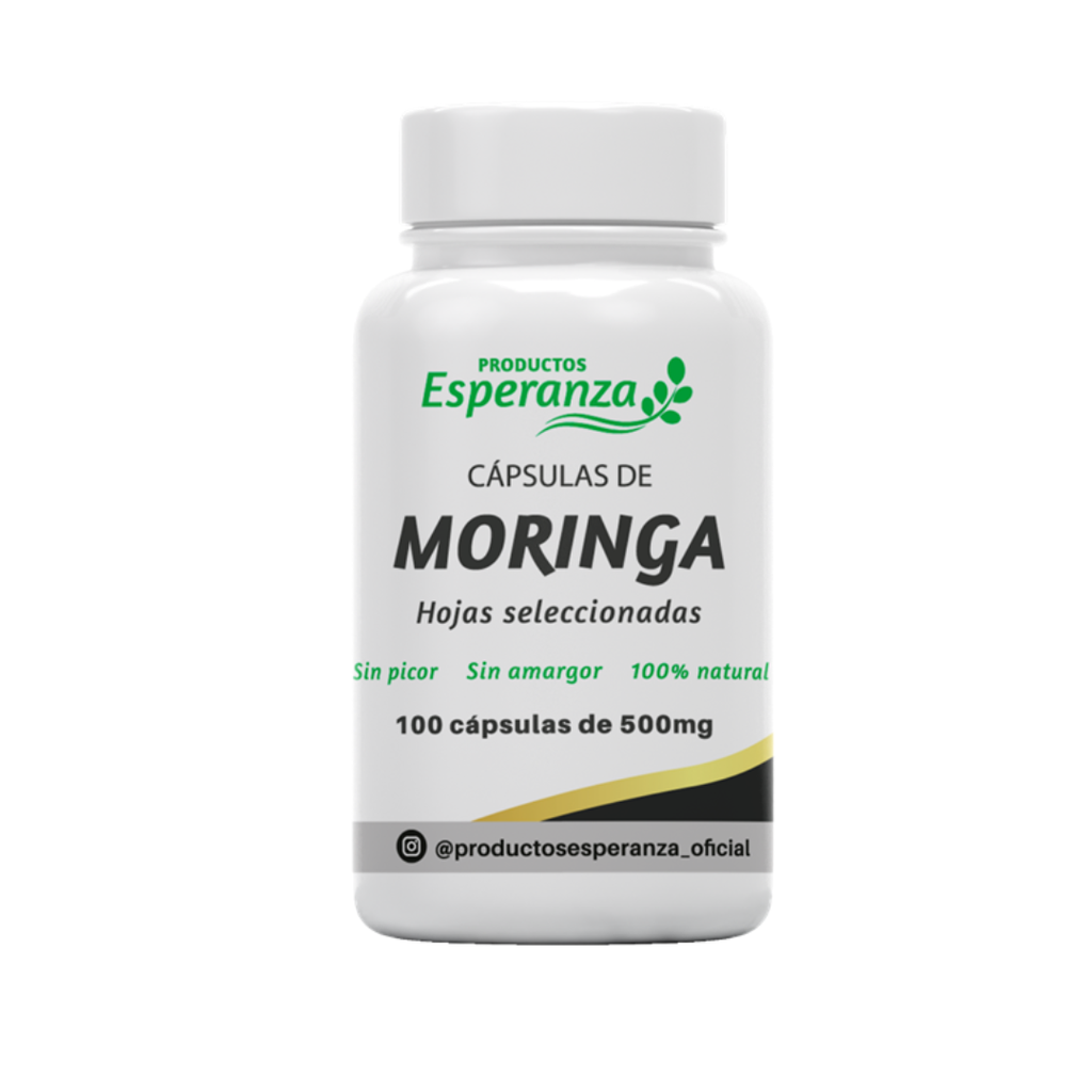 Cápsulas de  Moringa